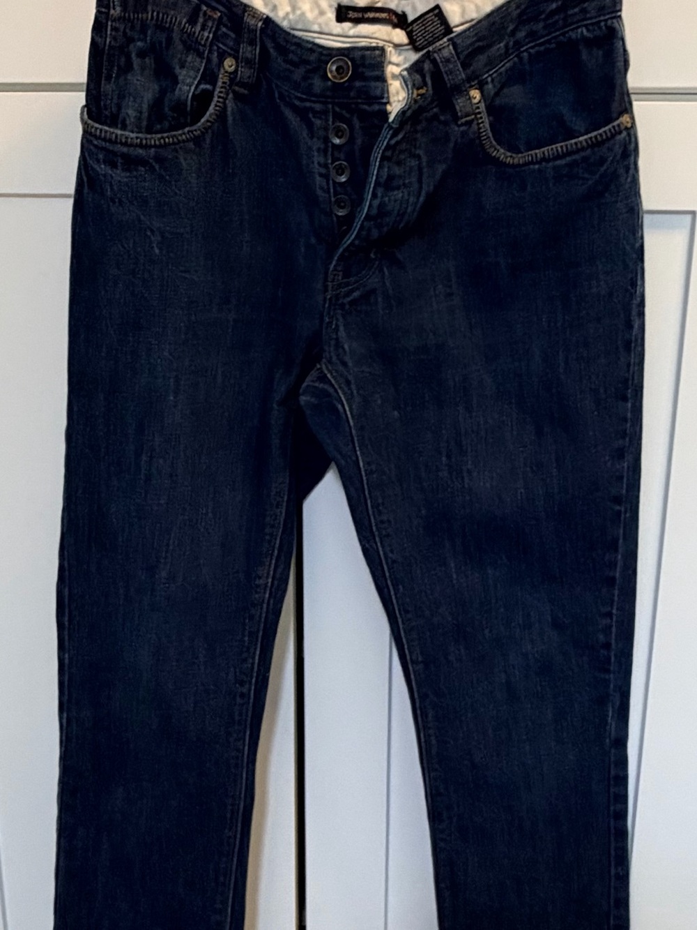 John Varvatos Slim Men’s Jeans in Dark Blue